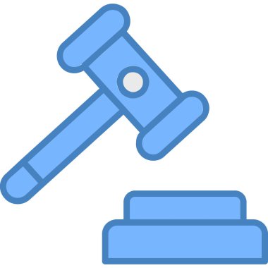 Adalet hukuku hakim simgesi - taslak biçimi