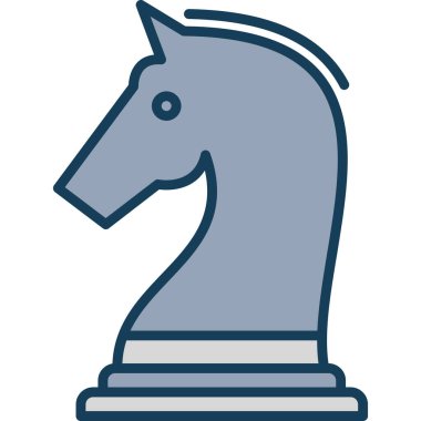 At. Web simgesi basit illüstrasyon