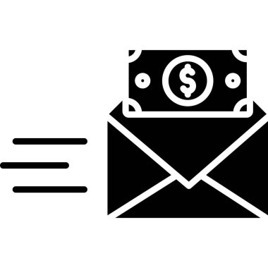 Dolar vektör sembolü düz simge