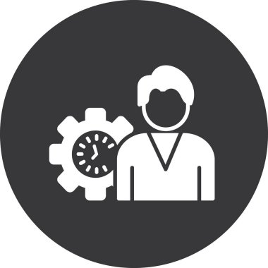 Modern simgenin vektör illüstrasyonu