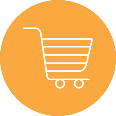 alışveriş sepeti simge vektör