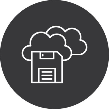 Bulut deposu. Basit tasarım