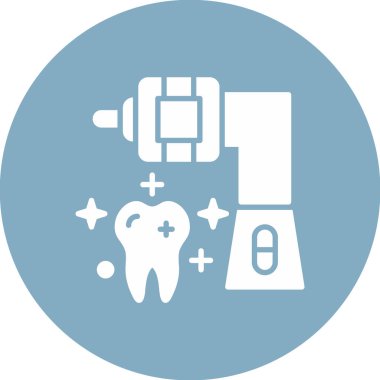 Diş basit simgesi, vektör illüstrasyonu