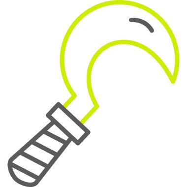 Kürek. Web simgesi basit illüstrasyon