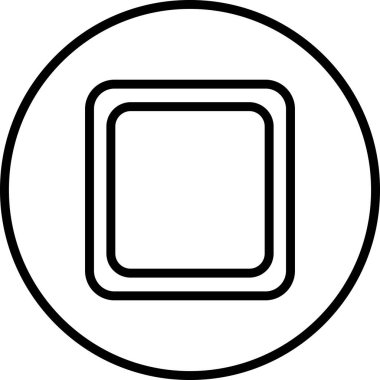 İllüstrasyon vektör simgesi, modern biçim