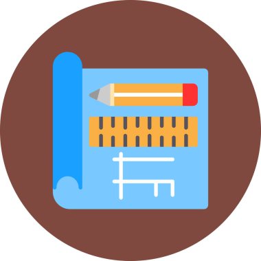 kalem simgesi vektör illüstrasyonu