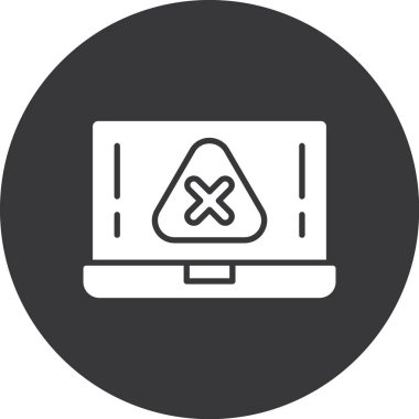 bilgisayar simgesi vektör illüstrasyonu