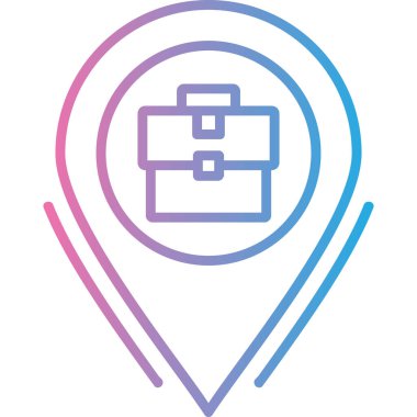 konum simgesi, konum simgesi, harita pin, harita vektör simgesi