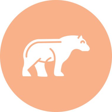 polar bear icon vector illustration