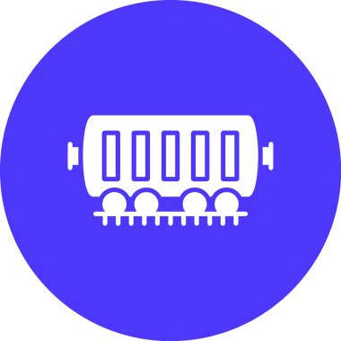 tren simgesi vektör illüstrasyonu