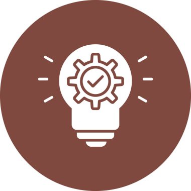 ampul simgesi vektör illüstrasyonu