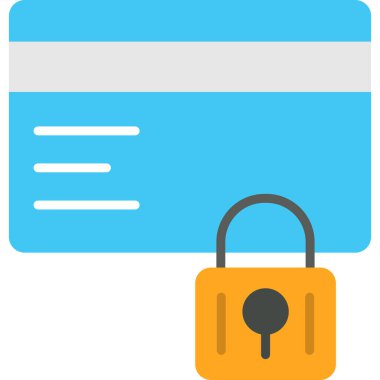 güvenlik kilidi vektör simgesi