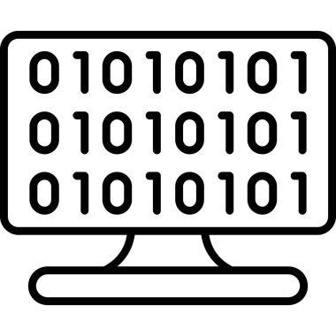 Bilgisayar monitörü simgesi, özet biçimi