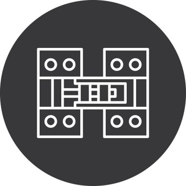 Müzik simgesinin vektör illüstrasyonu