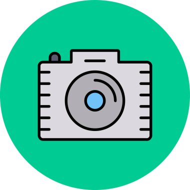 kamera vektör simgesi modern basit vektör illüstrasyonu