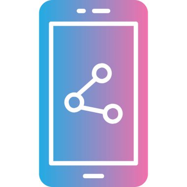 Seo simgesinin vektör illüstrasyonu, dijital kavram