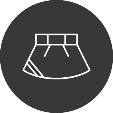 Modern simgenin vektör illüstrasyonu