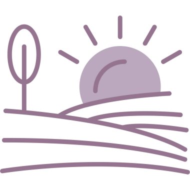 rüzgar ikonu vektör illüstrasyonu