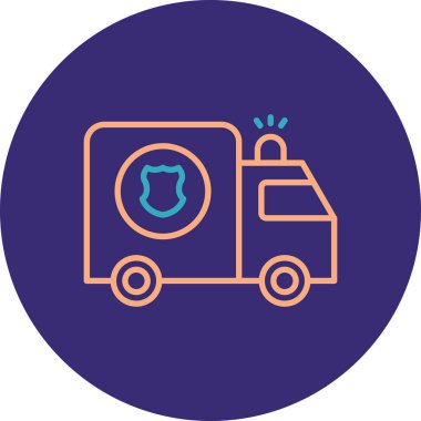 Taşıma simgesinin vektör illüstrasyonu