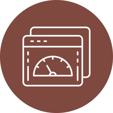 seo modern simgesinin vektör illüstrasyonu