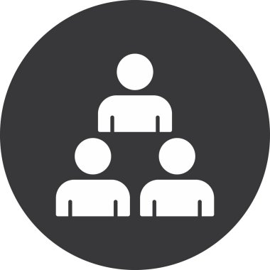 insanlar simge vektör illüstrasyonu