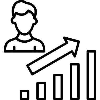 Grafik. Web simgesi basit illüstrasyon