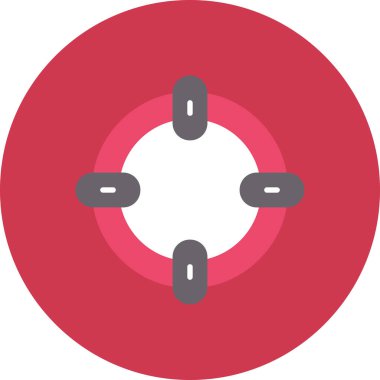 Can simidi. Web simgesi basit illüstrasyon