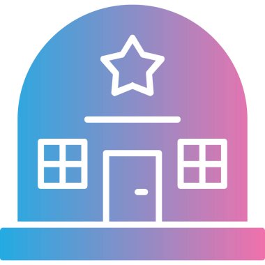 Modern eğitim ikonunun vektör illüstrasyonu