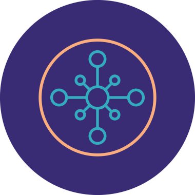 seo modern simgesinin vektör illüstrasyonu