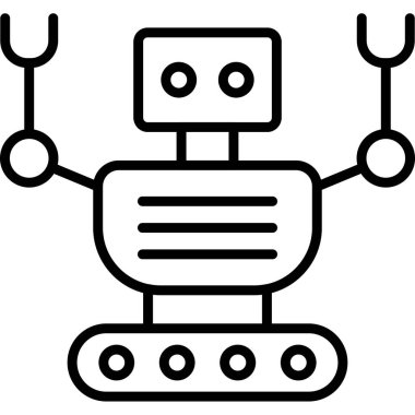 Robot robot. Web simgesi