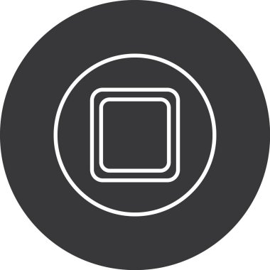 Modern simgenin vektör illüstrasyonu