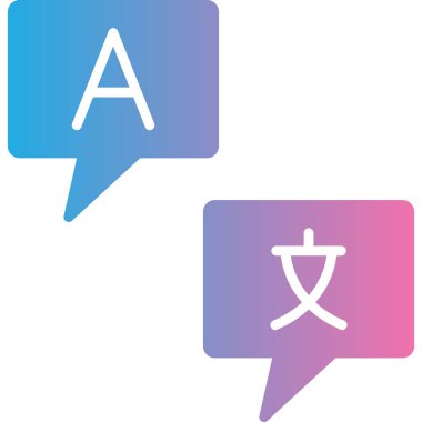 Modern bir simgenin vektör illüstrasyonu