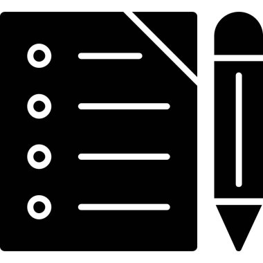 Belge. Web simgesi basit illüstrasyon