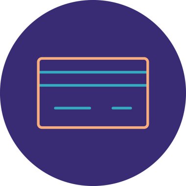 kart simge vektör çizim