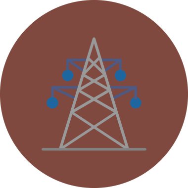 güç simgesi vektör illüstrasyonu