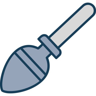 Modern oto tamir simgesinin vektör illüstrasyonu