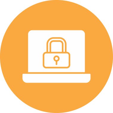 ikon vektör illüstrasyonunu kilitle