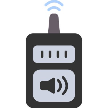 radyo vektör simgesi, modern biçim