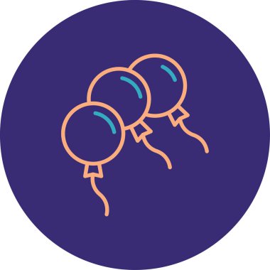 Modern simgenin vektör illüstrasyonu