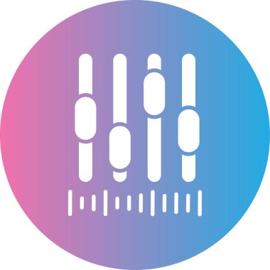 Müzik simgesinin vektör illüstrasyonu