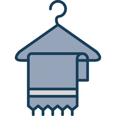 Ev. Web simgesi basit illüstrasyon