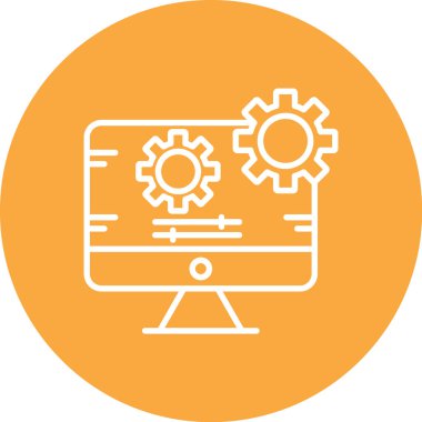 Web tasarım vektörü simgesi