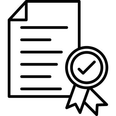 diploma sertifika vektör illüstrasyonu