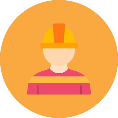 inşaat başlığı vektör simgesi