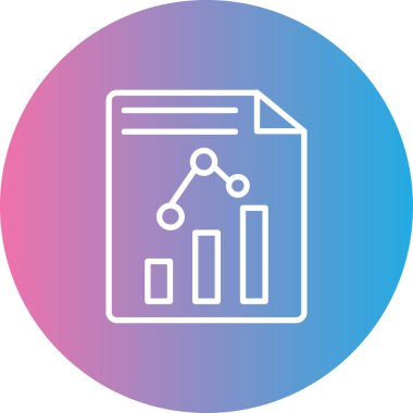 veri simgesi vektör illüstrasyonu