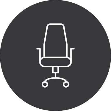 sandalye simgesi çizimi