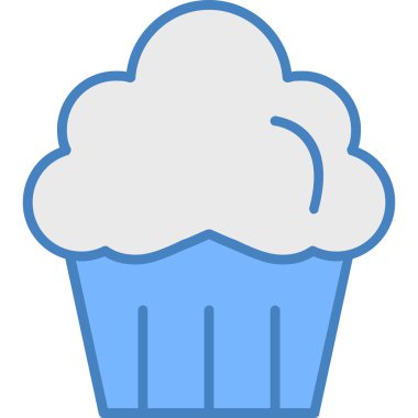 Kek keki tatlı ikonu