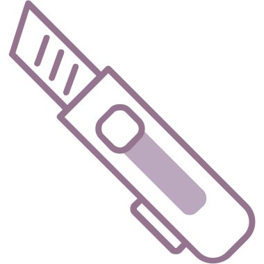 Test tüpü. Web simgesi basit tasarım