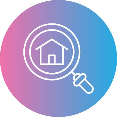 Seo simgesinin vektör illüstrasyonu