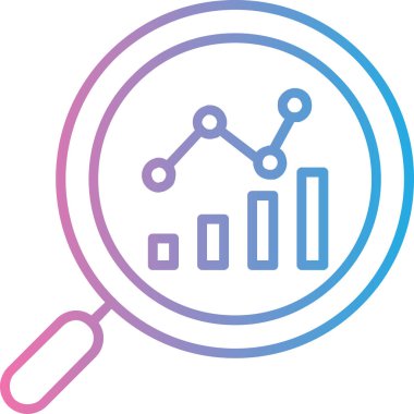 seo modern simgesinin vektör illüstrasyonu